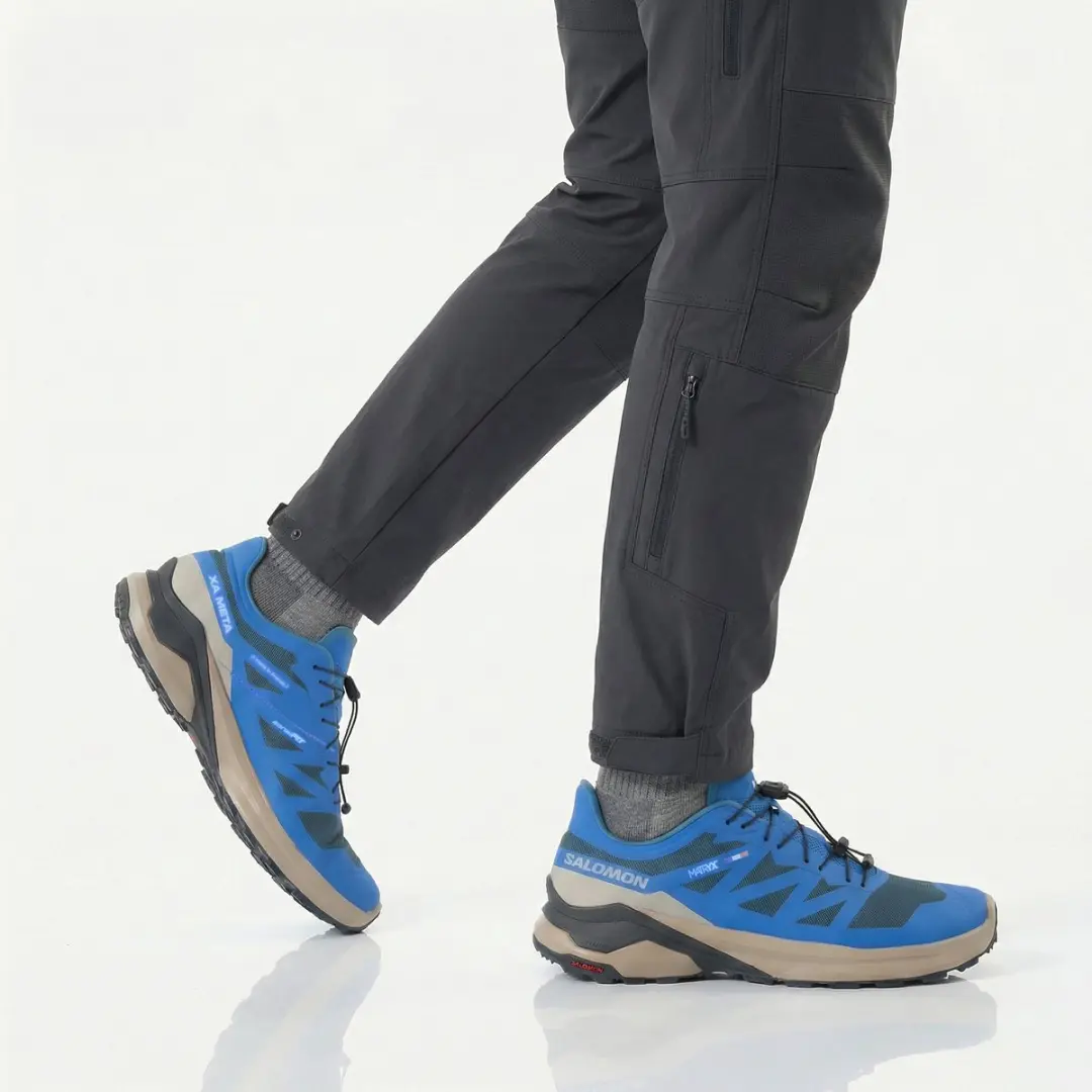 Salomon XA META Heren Trail-Running Schoenen - Blauw - Maat 45