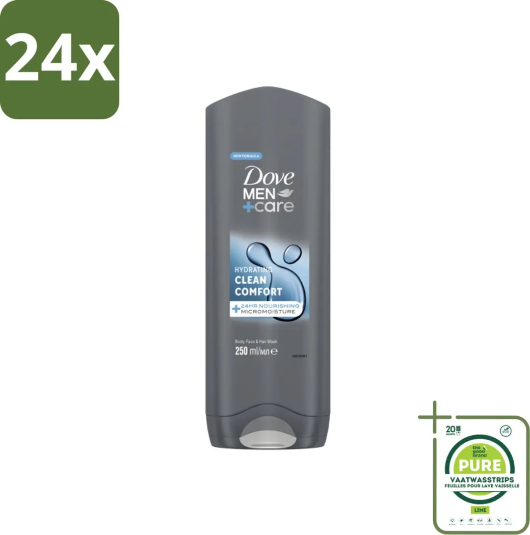 Dove Douchegel Men+ Care Clean Comfort 250 ml
