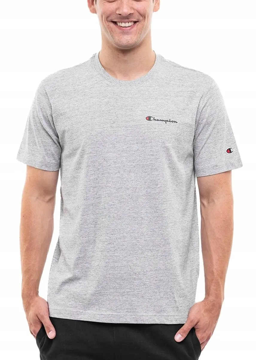 Champion Sportshirt Heren - Grijs - Katoen