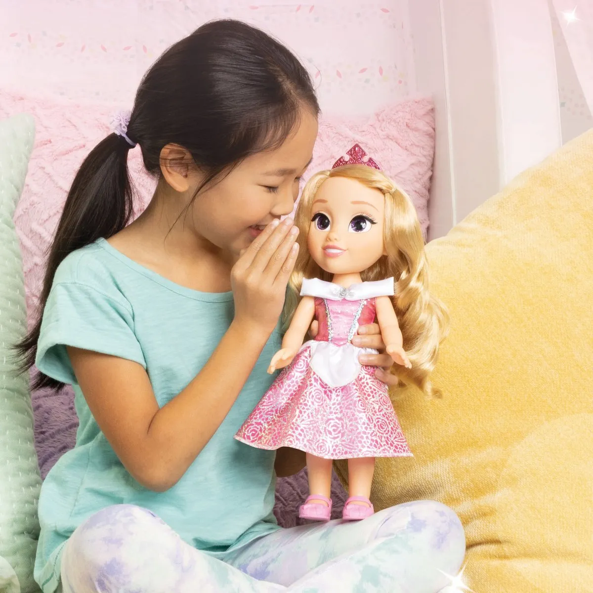 Disney Princess Prinses Aurora Pop 38cm - Roze
