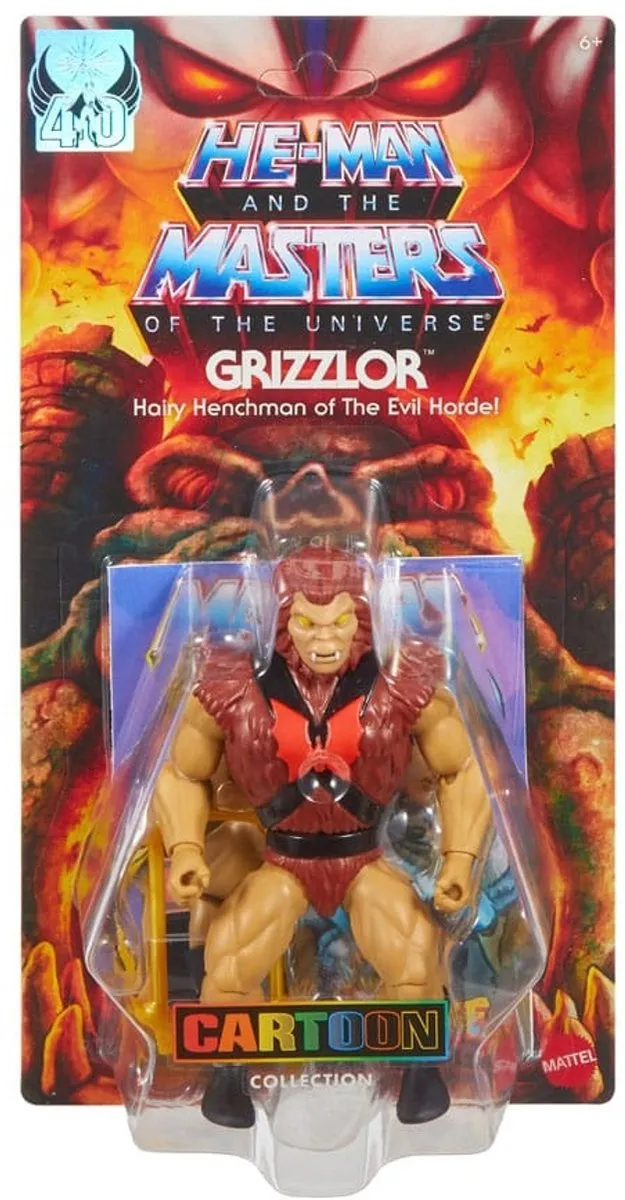 Mattel Masters of the Universe Origins Grizzlor Action Figuur MATTJBM90 - Multi
