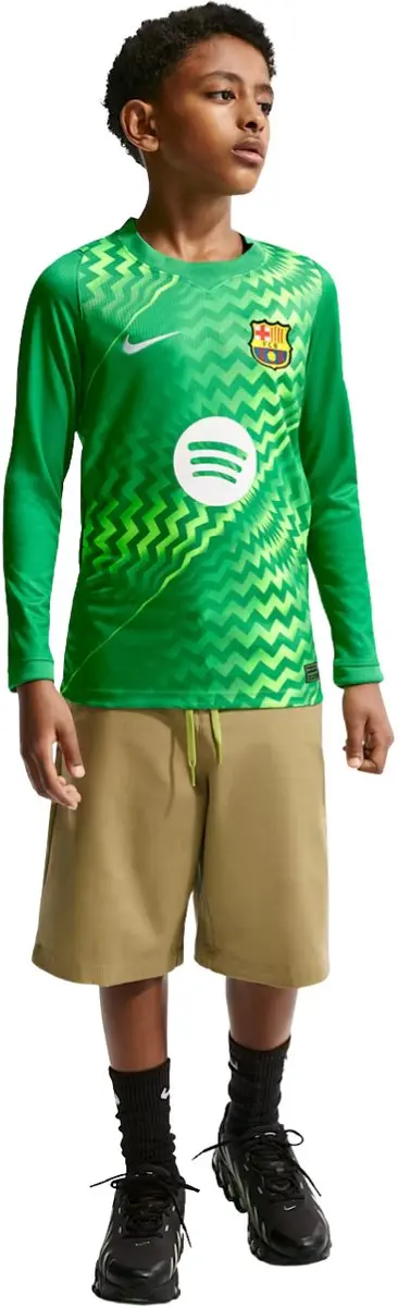 Nike FC Barcelona Goalkeeper T-shirt 2026/27 - M - Groen