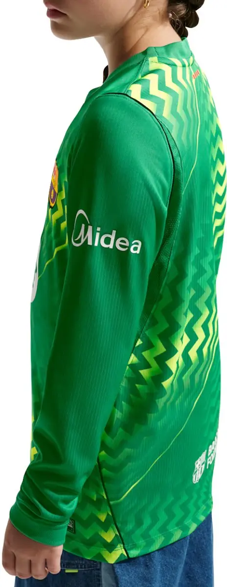 Nike FC Barcelona Goalkeeper T-shirt 2026/27 - M - Groen