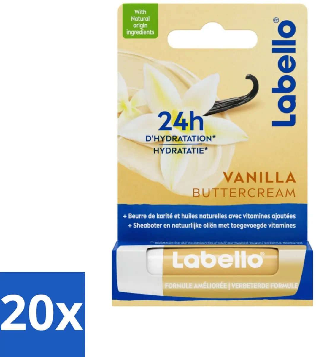 Labello Lippenbalsem Vanilla Buttercream 4.8 gr