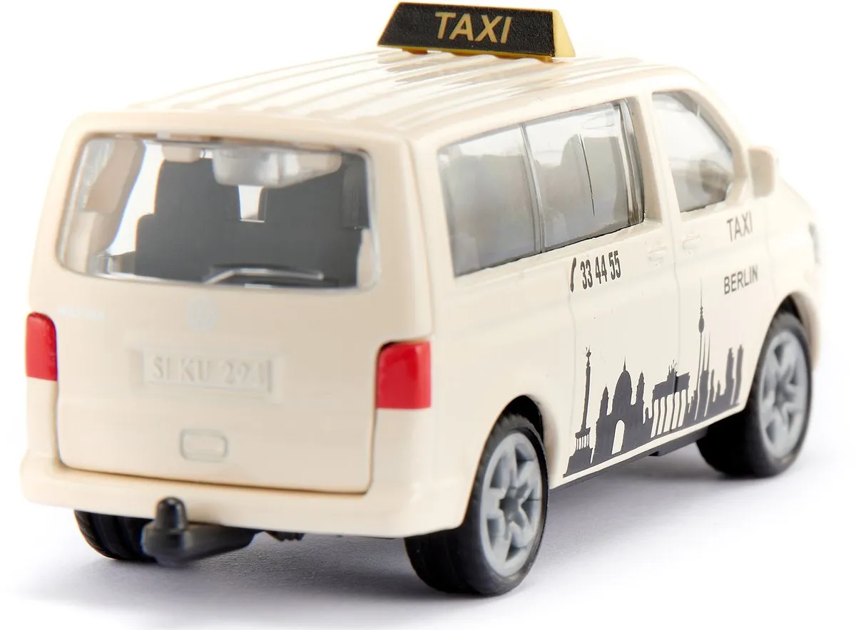 SIKU 1555 VW T5 Taxi Van Metaal/Kunststof - Multicolor