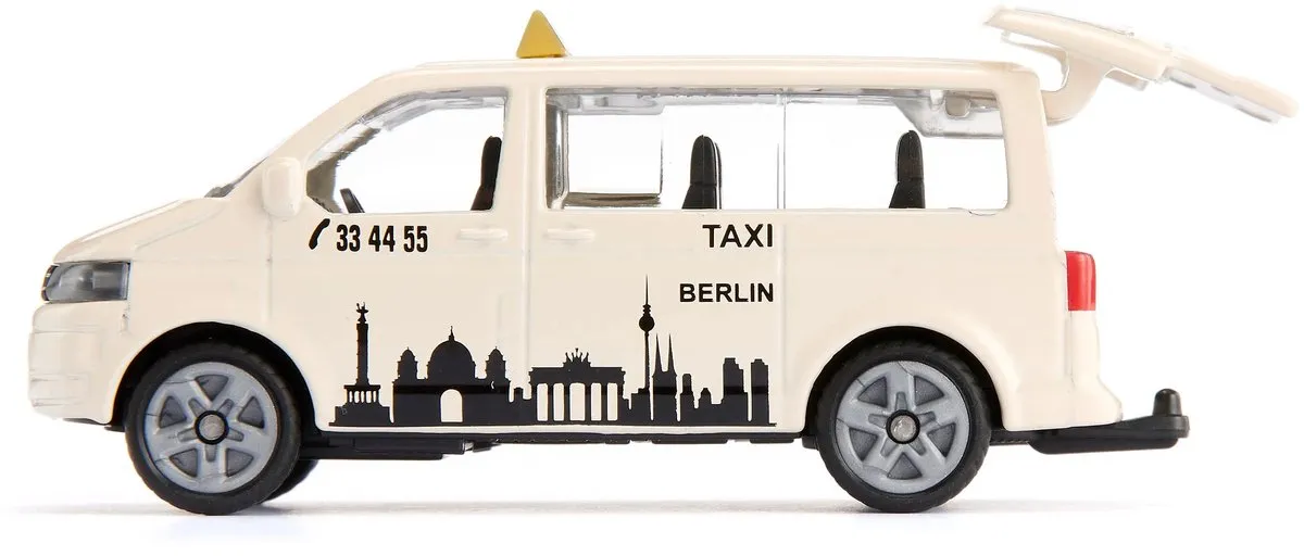 SIKU 1555 VW T5 Taxi Van Metaal/Kunststof - Multicolor