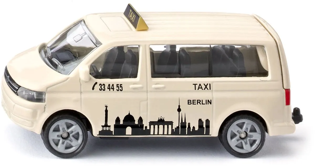 SIKU 1555 VW T5 Taxi Van Metaal/Kunststof