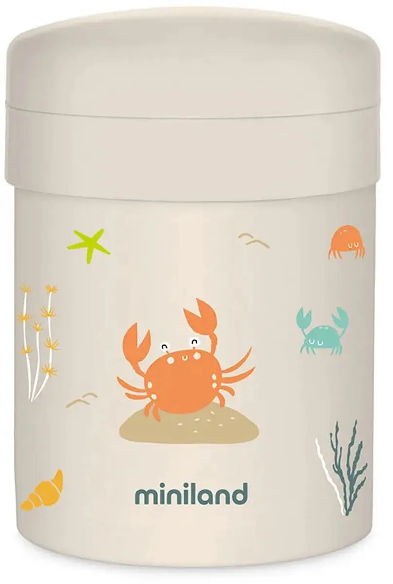 Miniland Thermetic Crabsy Eetthermo Transparant Kinderen