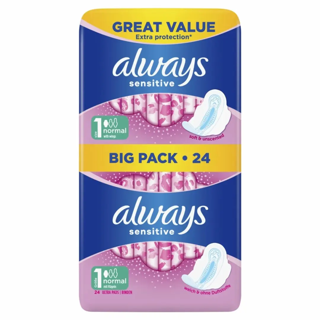 Always Normal Maandverband 24 Stuks