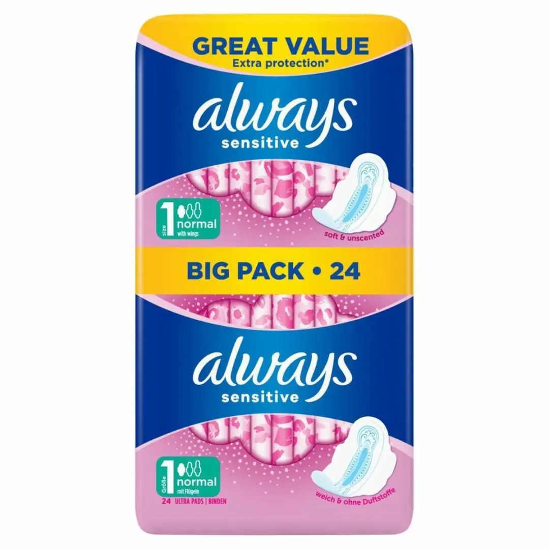 Always Normal Maandverband 24 Stuks