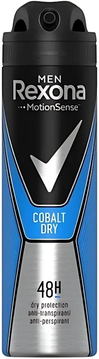 Rexona Men Motion Sense Cobalt Dry Deo Spray 150ml - 12 Stuks