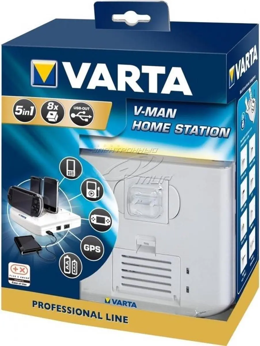 Varta Professional 57900101111 Oplaadstandaard - Wit