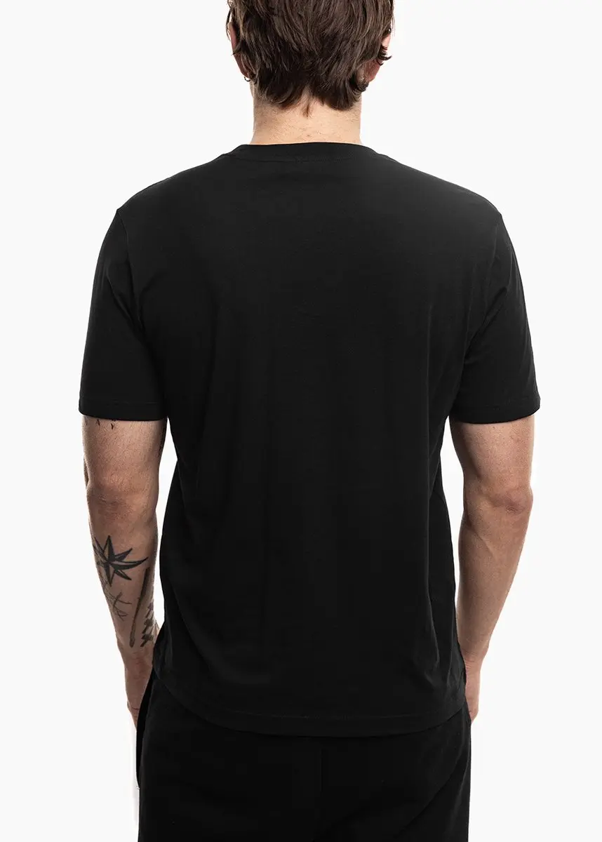 Champion Sportshirt Heren - Zwart - Katoen