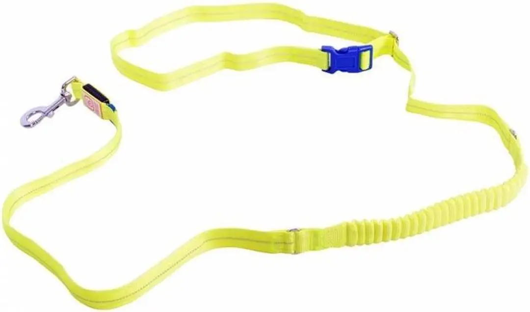 Duvo Jogging Lijn Led Licht USB - Neon geel