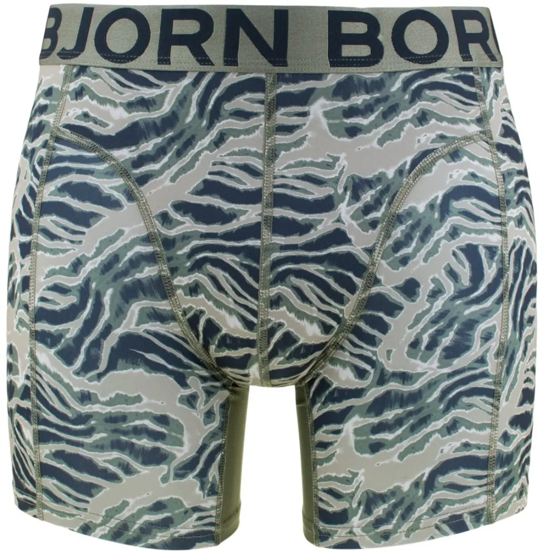 Björn Borg Heren Boxers - 2P Lichtgewicht Microfiber - Groen XXL