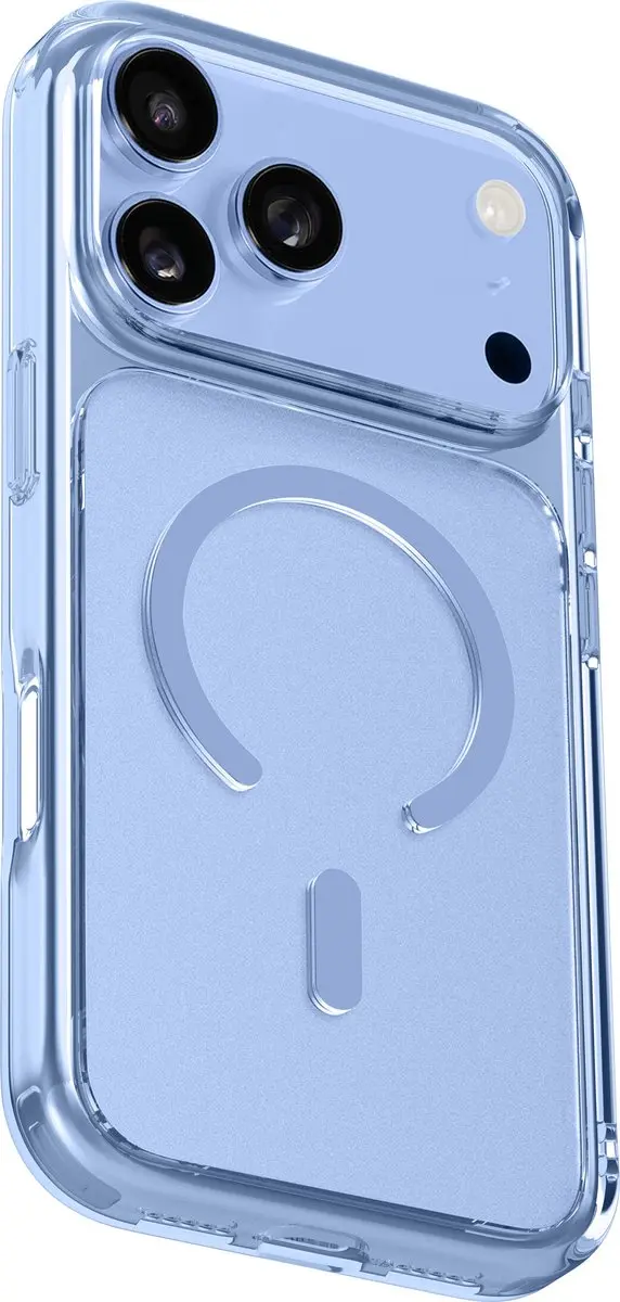 Laut Crystal Fluro iPhone 17 Pro Max Hoesje - Blue Crystal