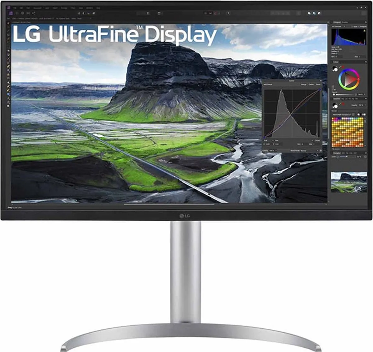 LG UltraFine 27UQ850V-W 4K IPS Monitor