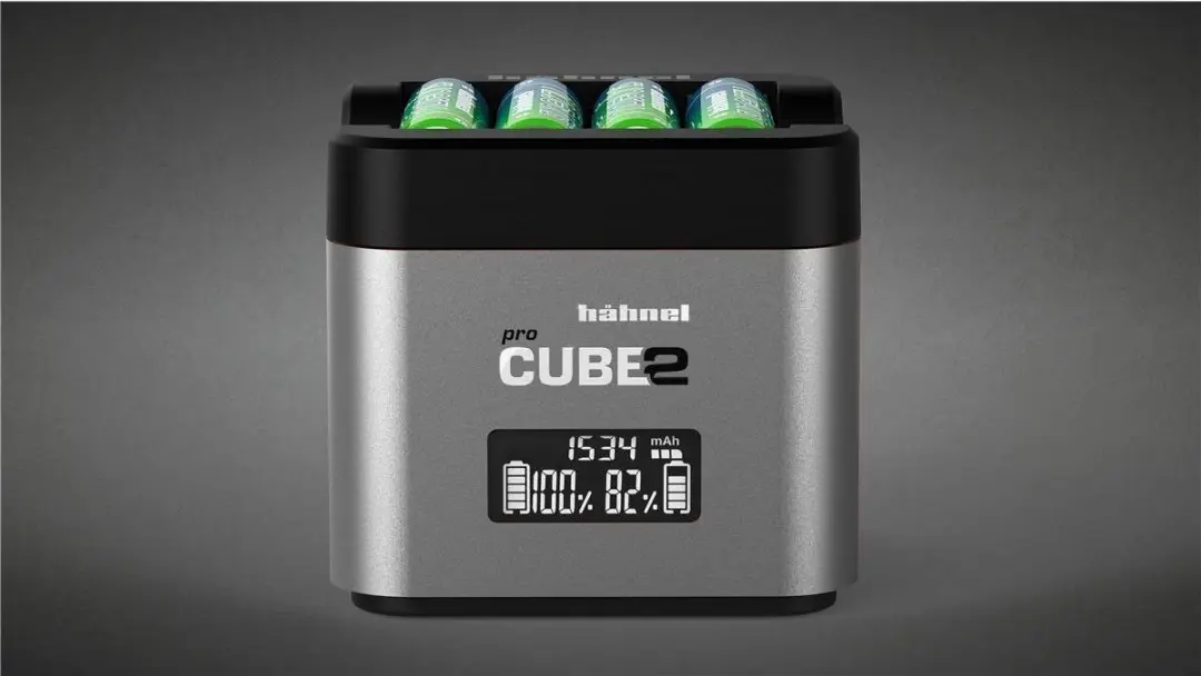 Hahnel ProCube2 DSLR Oplader - Canon - Grijs