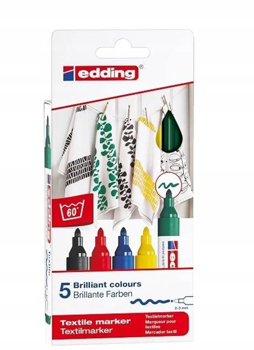 edding Textielstiftenset
