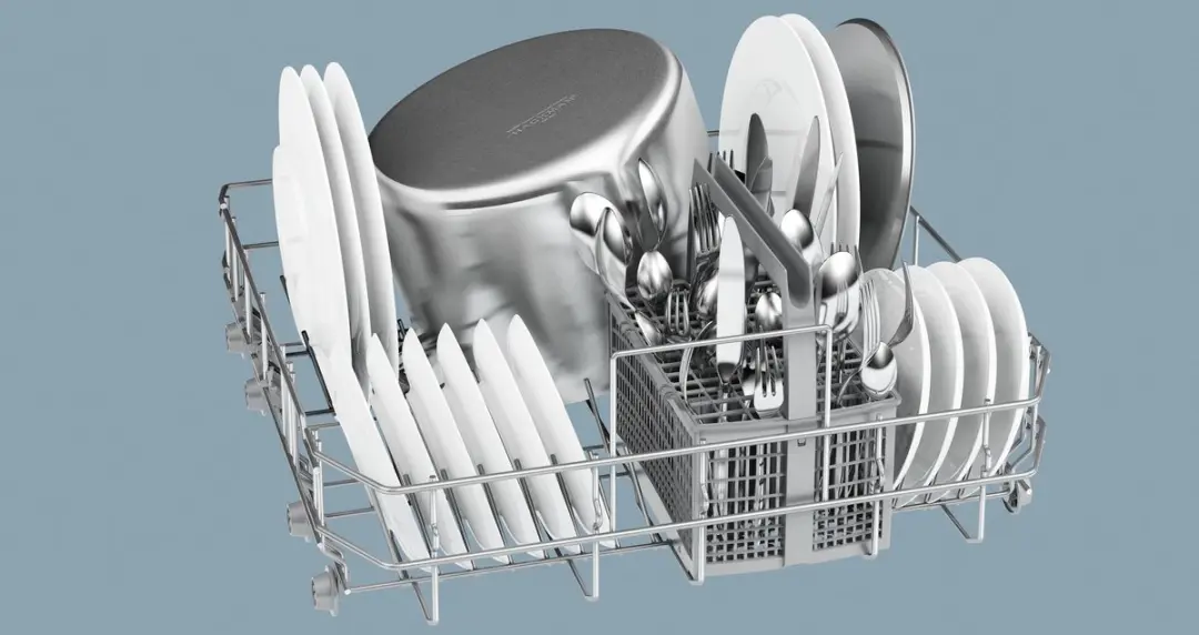 Siemens iQ100 SN615X01AE Vaatwasser 12 Couverts - Grijs - afbeelding 3 van 6