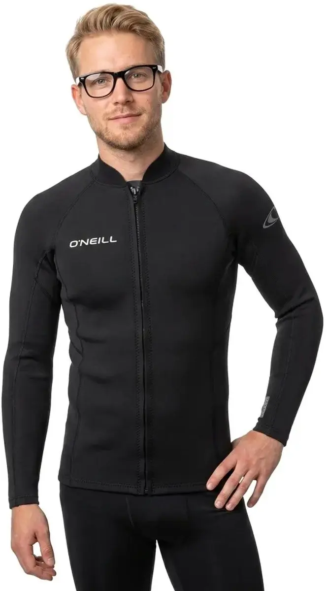 O'Neill Mannen Reactor II 1.5mm Front Zip Neopreenjas - Multicolor