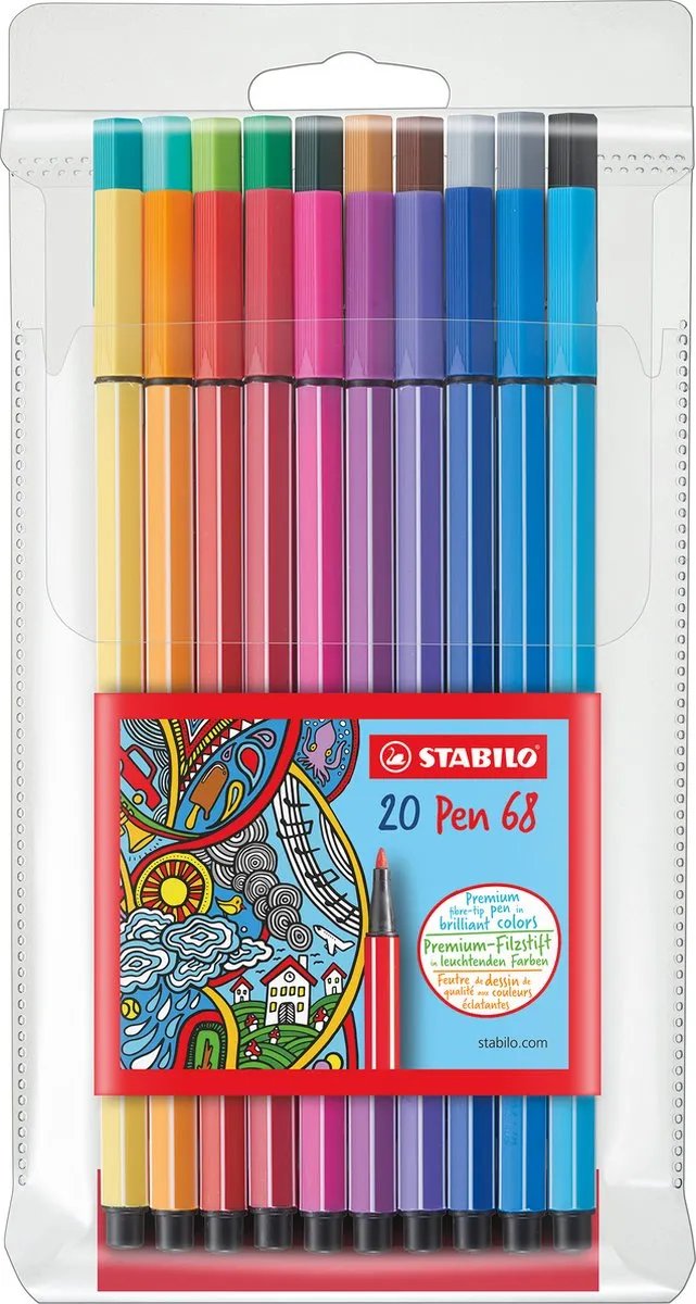 STABILO Pen 68 Vezelpuntpen