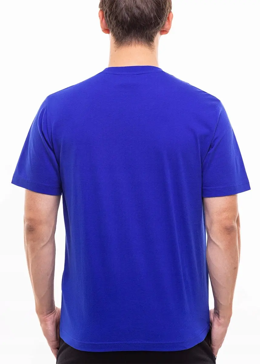 Champion Sportshirt Heren - Blauw - Katoen L