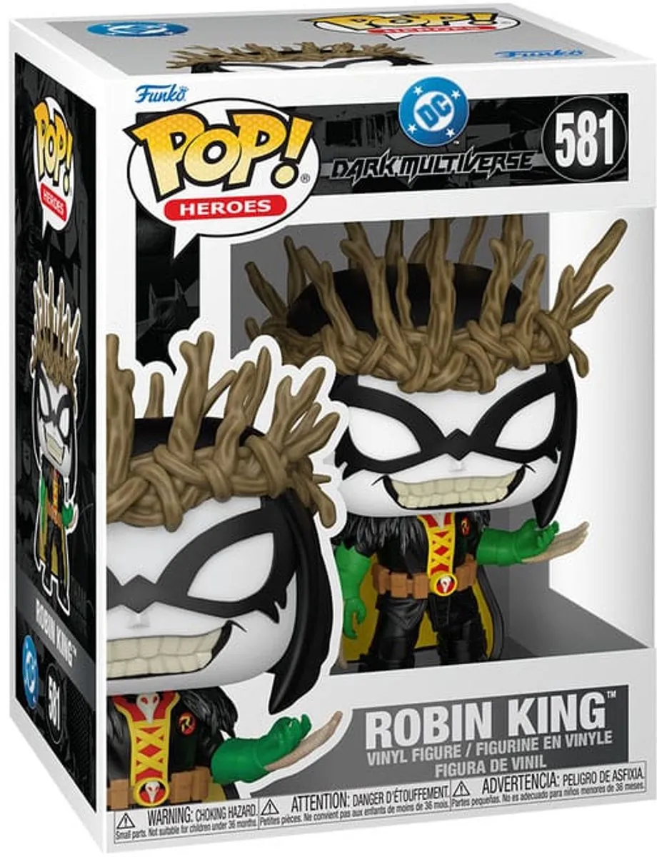 Funko Pop! Heroes DC Dark Multiverse Robin King #581 - Multicolor