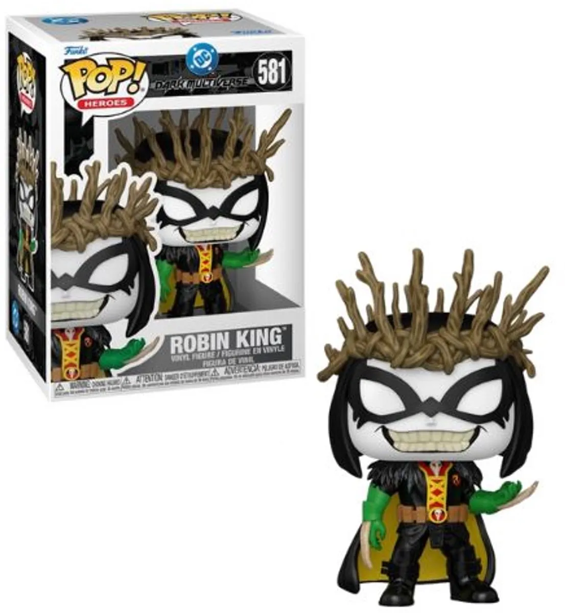 Funko Pop! Heroes DC Dark Multiverse Robin King #581 - Multicolor