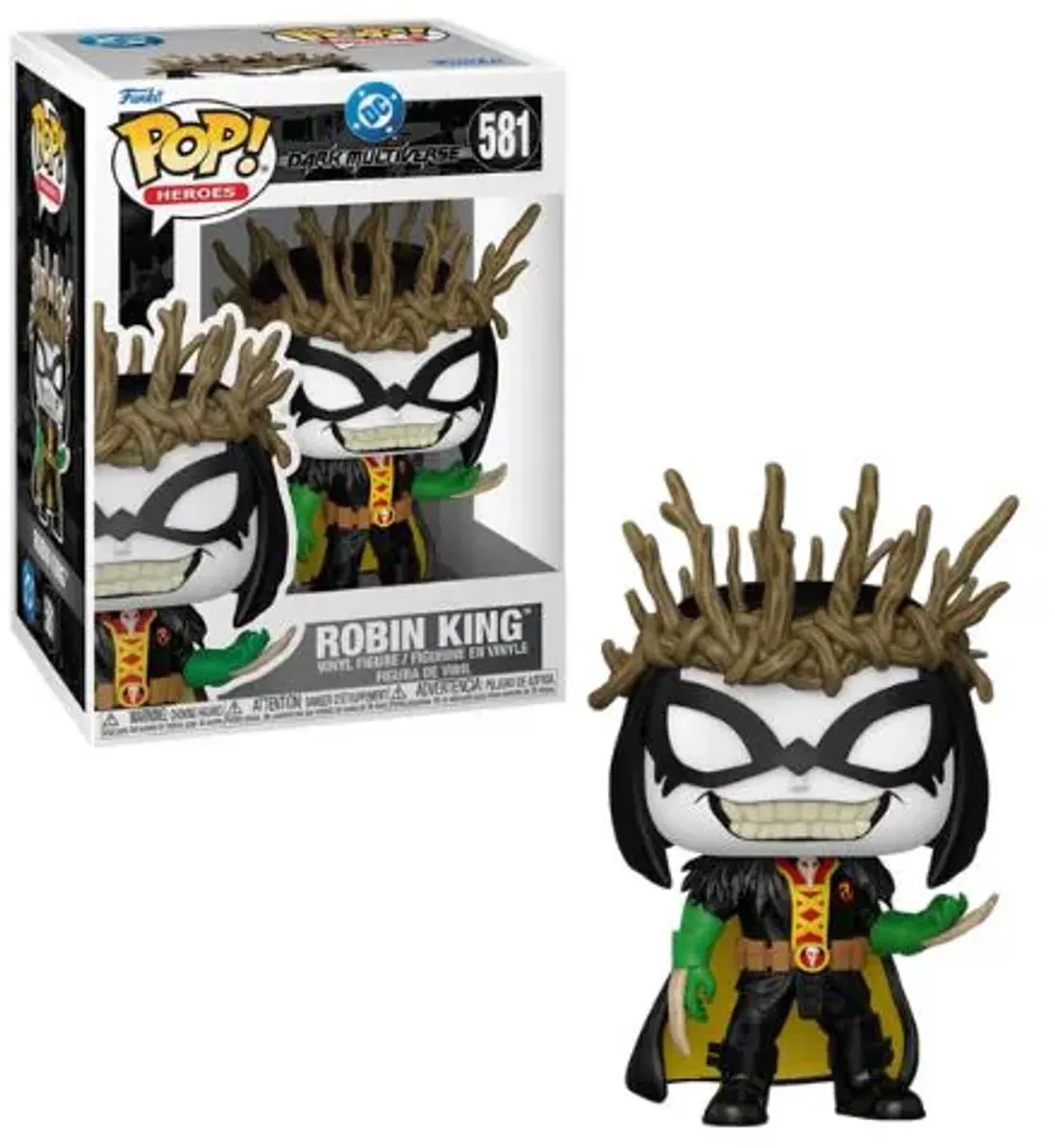 Funko Pop! Heroes DC Dark Multiverse Robin King #581 - Multicolor
