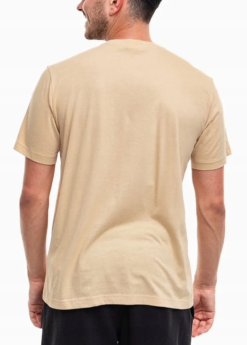 Champion Heren T-shirt Katoen M - Beige