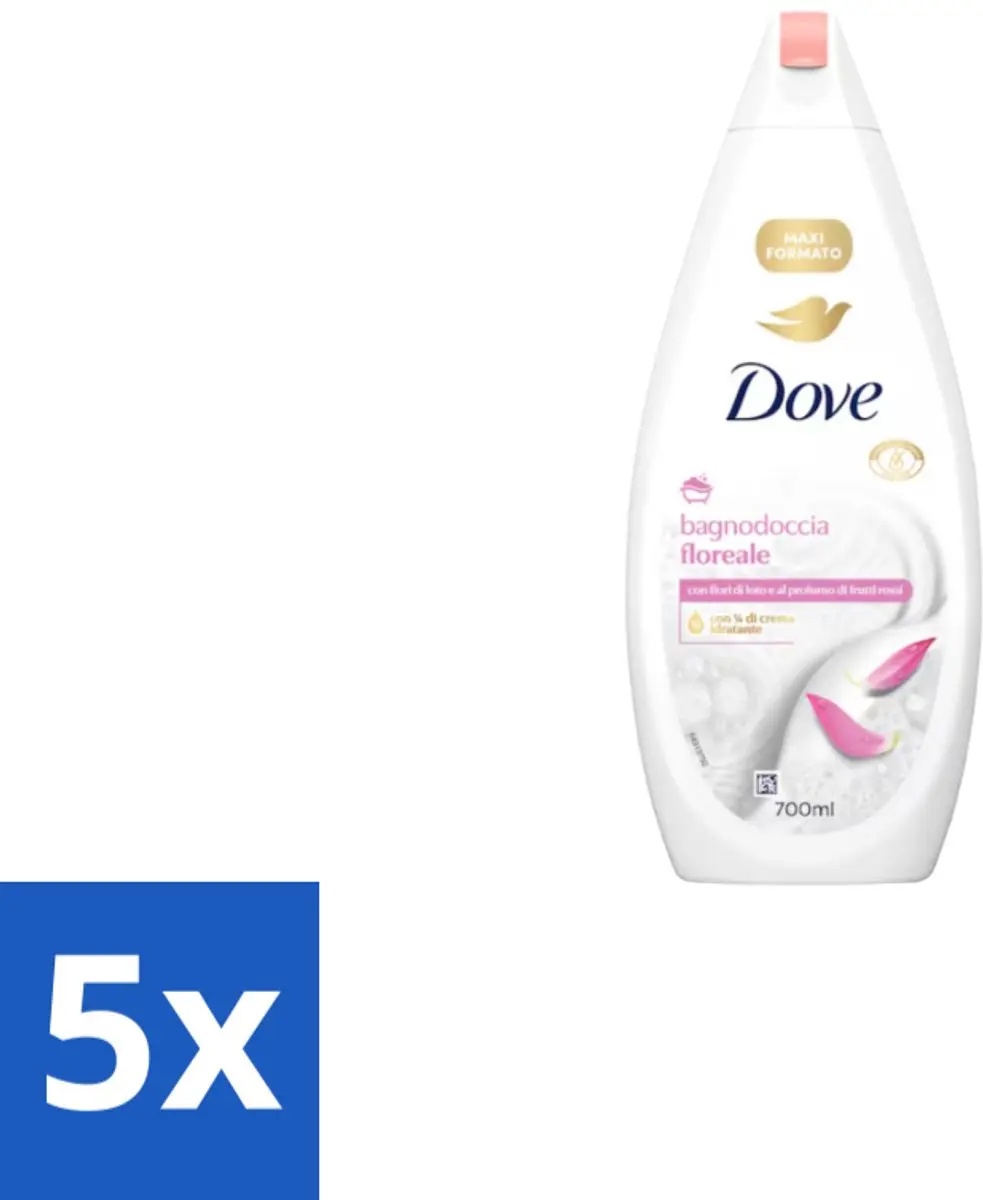Dove Badcrème Soothing Almond Oil & Hibiscus 720ml