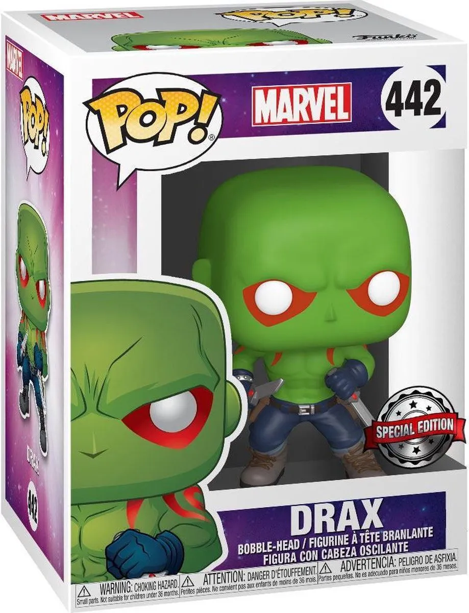 Funko Pop! Marvel Drax #442 Limited Edition