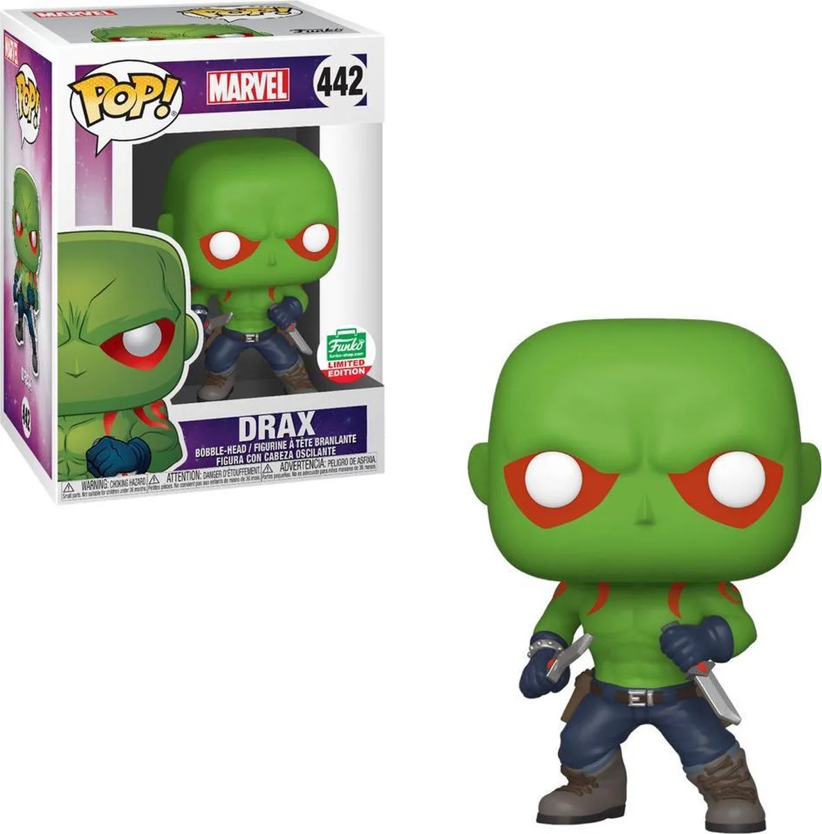 Funko Pop! Marvel Drax #442 Limited Edition