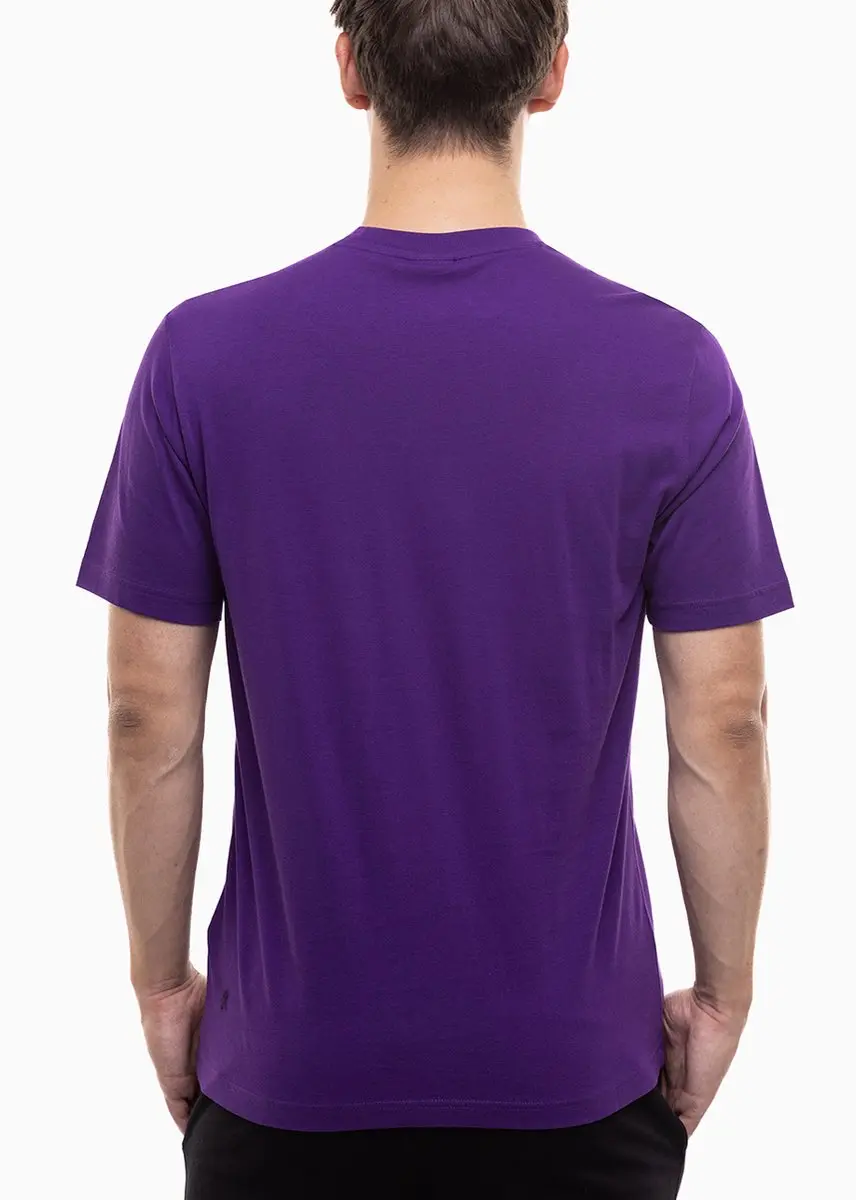 Champion Heren Sportshirt - Paars - Katoen M