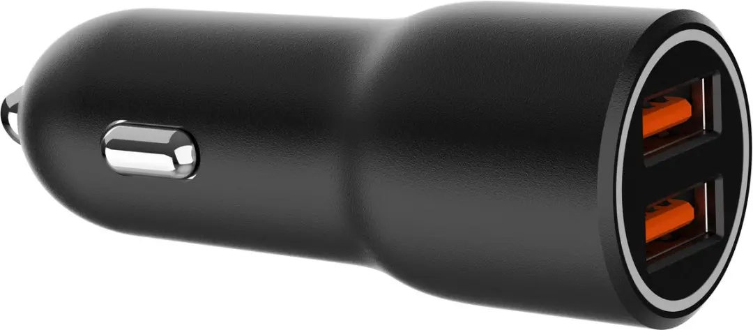 Gembird TA-UC-A2QC36-CAR-01 Auto Oplader 36W - Zwart