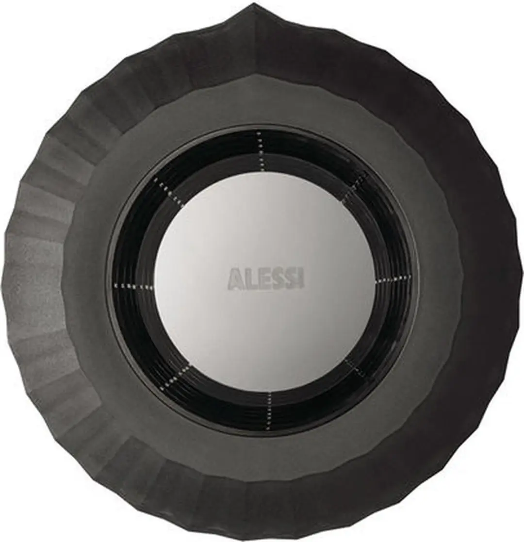 Alessi Plissé Koffiecapsulehouder - Zwart