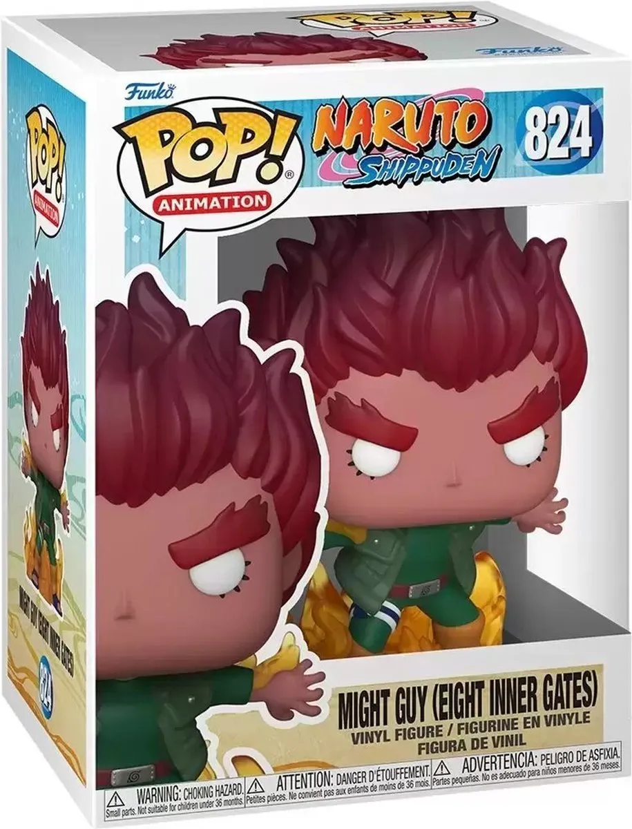 Funko Pop! Might Guy Eight Inner Gates Naruto Shippuden Figuur - 9cm - afbeelding 2 van 4