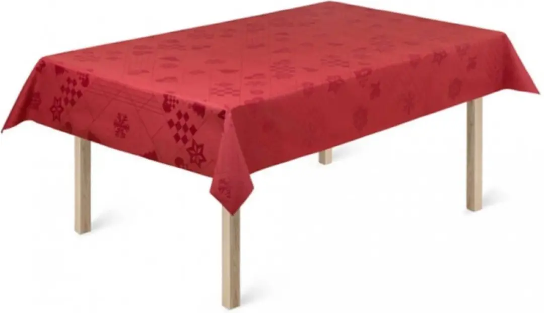 Rosendahl Natale Damask Tafelkleed - Rood 150x270cm