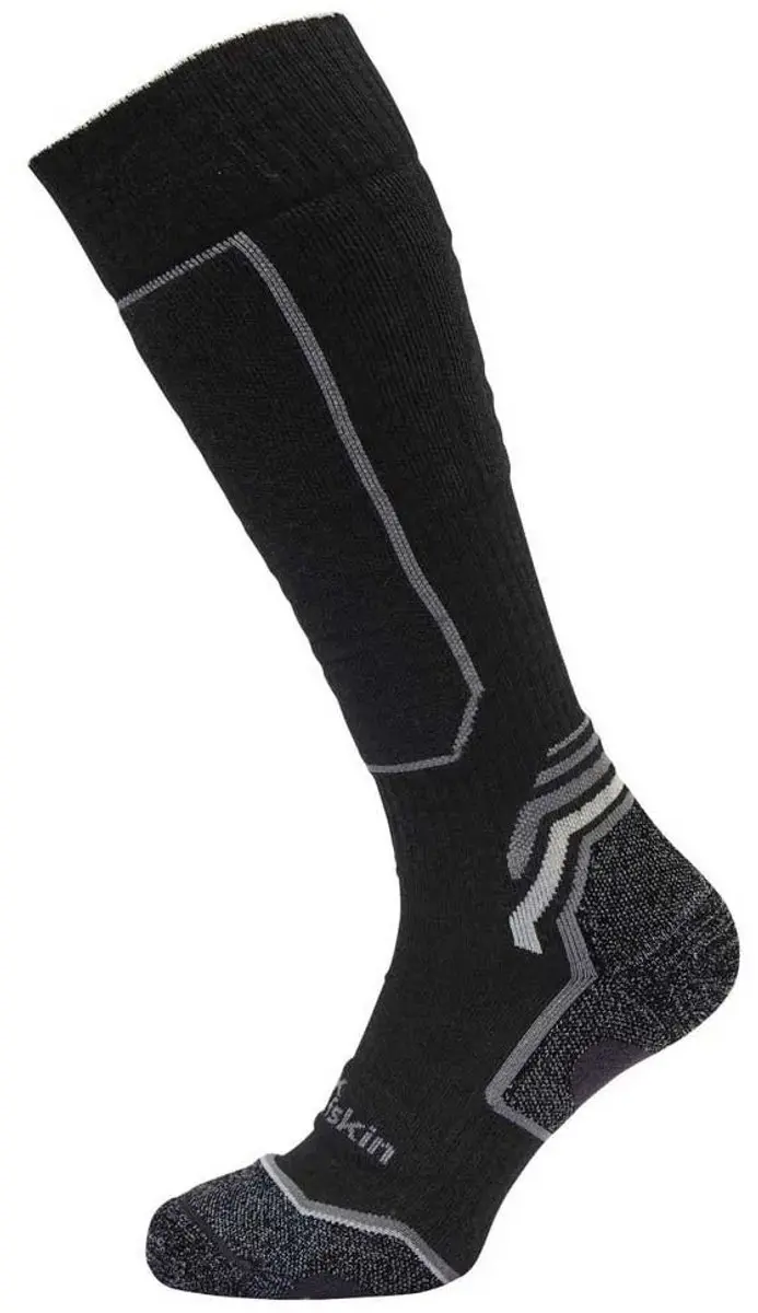 Jack Wolfskin Ski Merino Sokken - Zwart 47-49