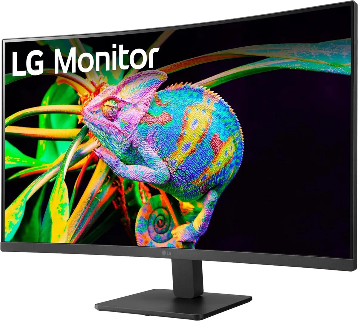 LG 32MR50C-B Curved Monitor 32 inch - Full HD - 100Hz