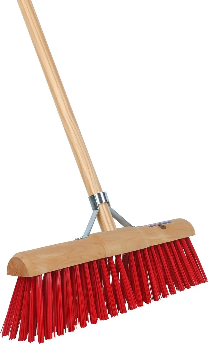 Talen Tools Stadsbezem Kunststof 45cm - Meerkleurig