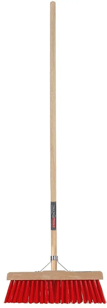 Talen Tools Stadsbezem Kunststof 45cm - Meerkleurig