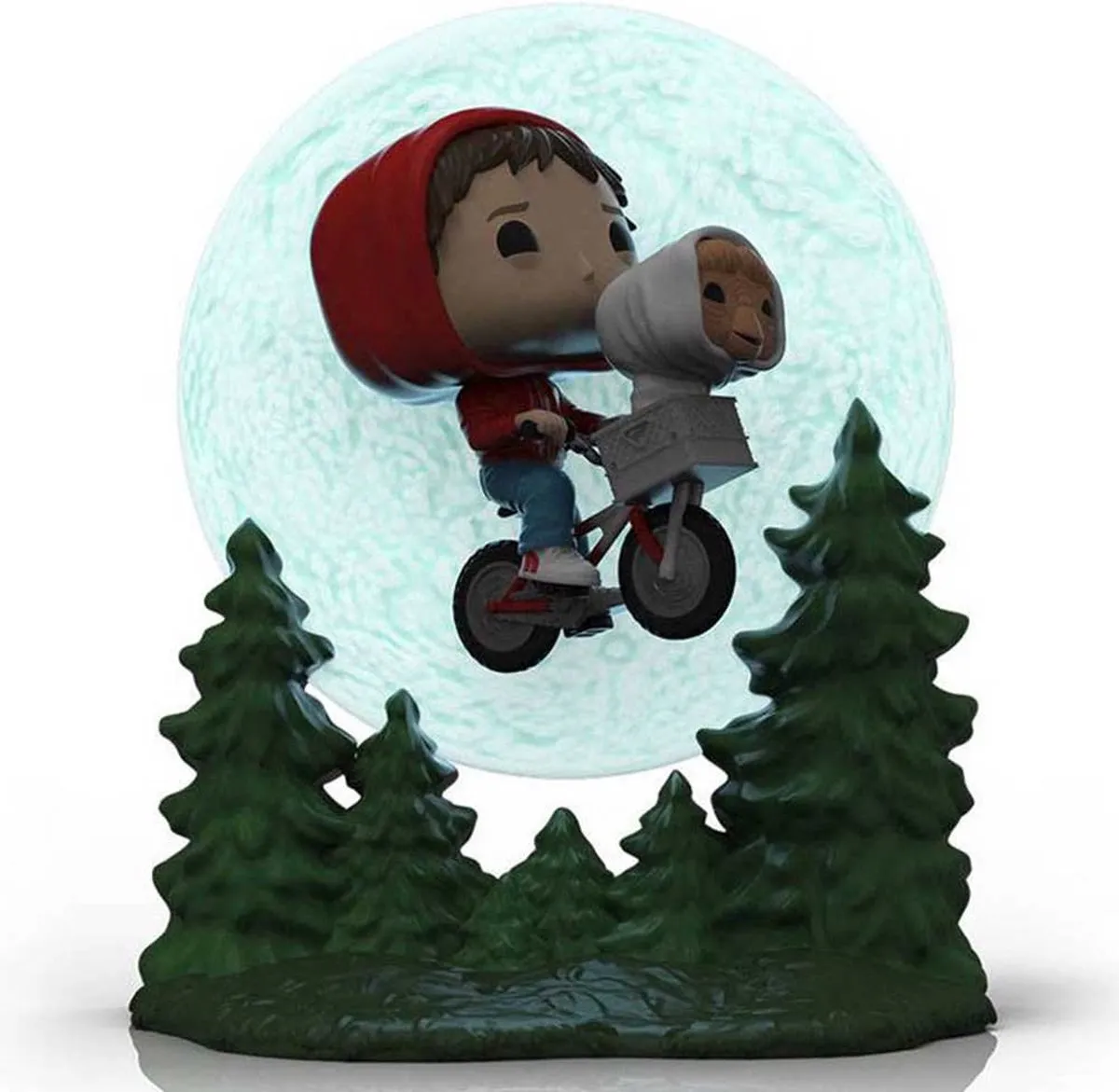 Funko POP! E.T. & Elliott Glow-in-the-Dark Verzamelfiguur - 9cm - Multicolor - afbeelding 6 van 6