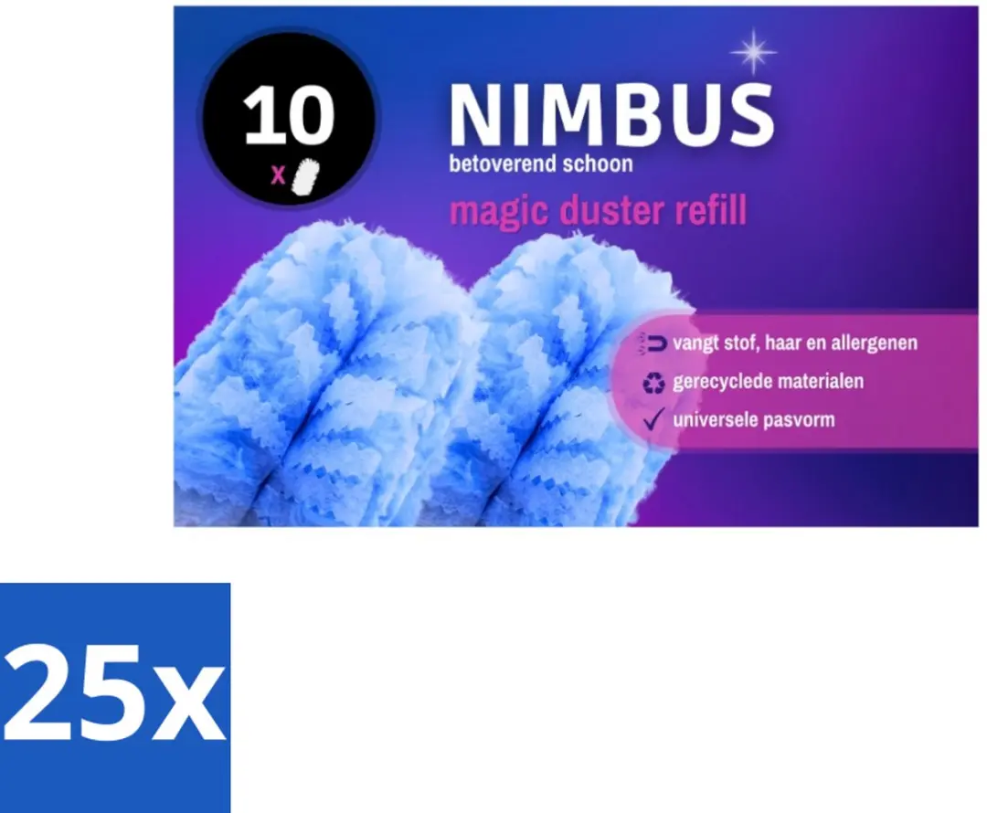 Nimbus Magic Duster Refill 25 Stuks