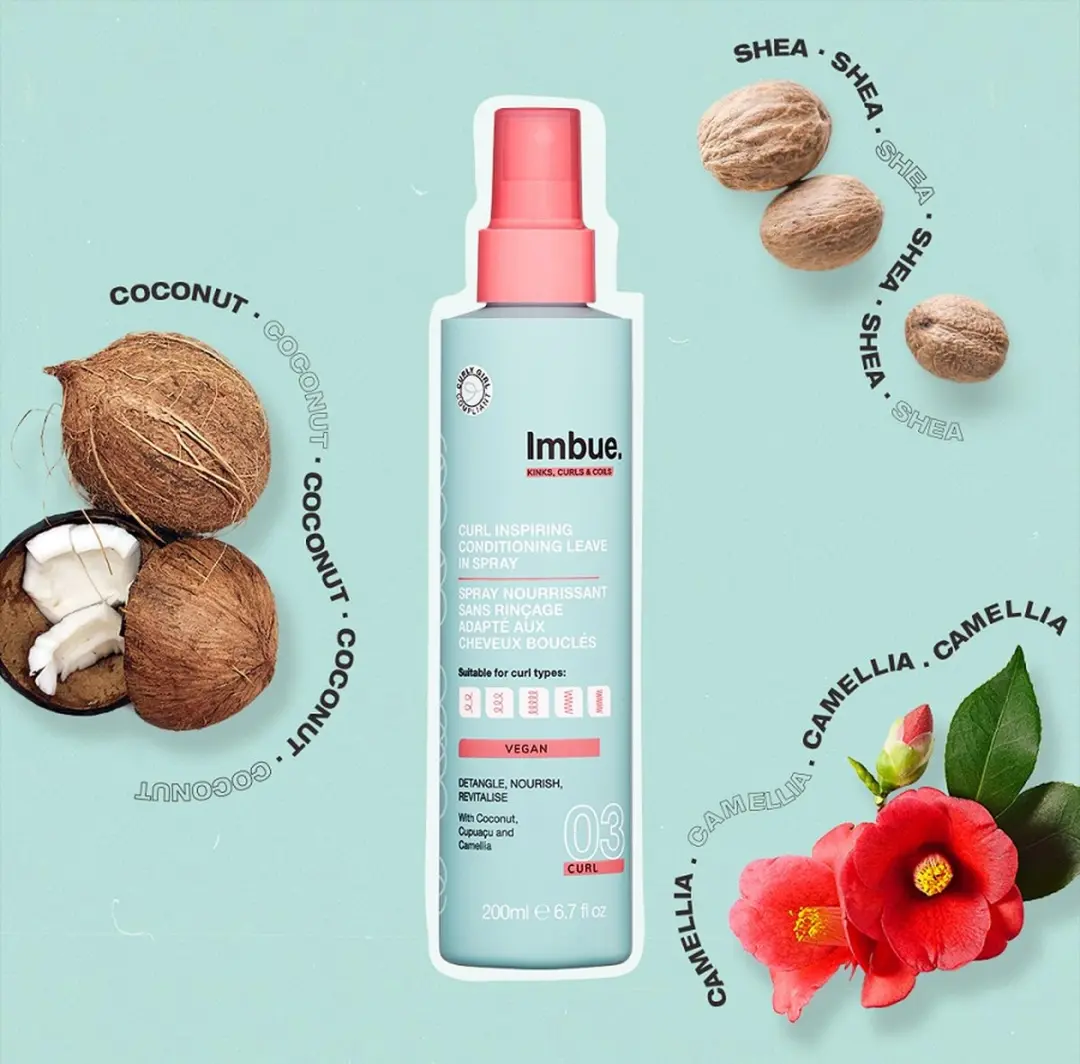 Imbue Curl Conditioning Leave-in Spray & Haargel - 2x400ml