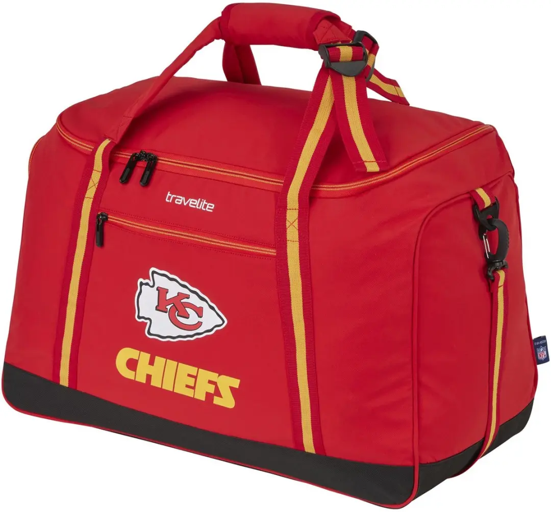 Travelite NFL Gymtas Kansas City Chiefs 41cm - 8L - Rood - afbeelding 6 van 6