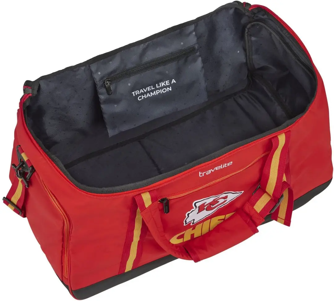 Travelite NFL Gymtas Kansas City Chiefs 41cm - 8L - Rood