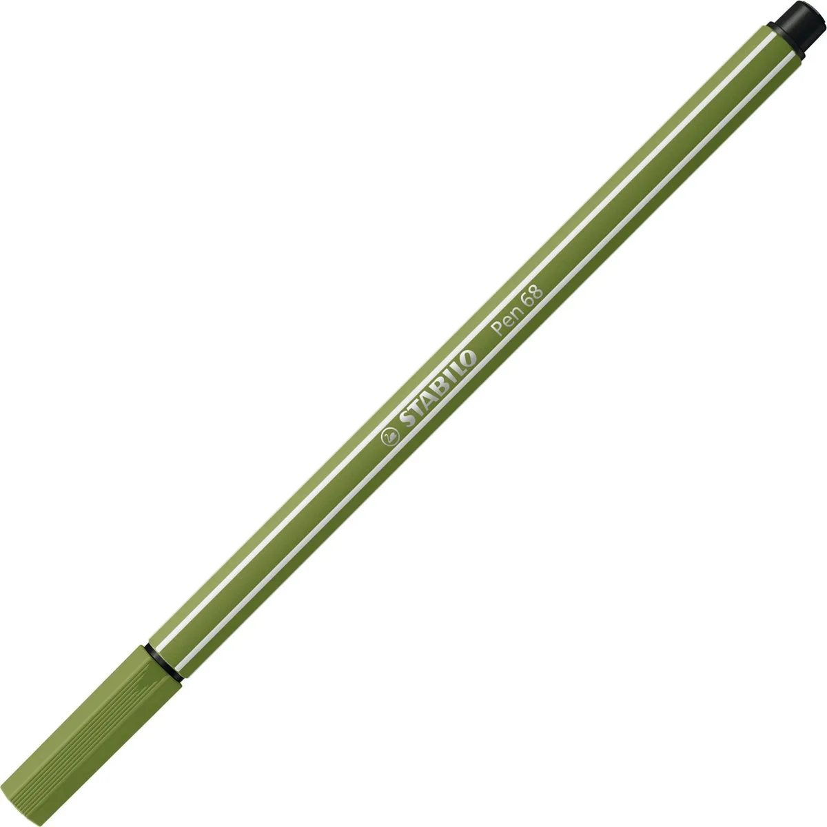 STABILO Pen 68 Mosgroen Viltstift