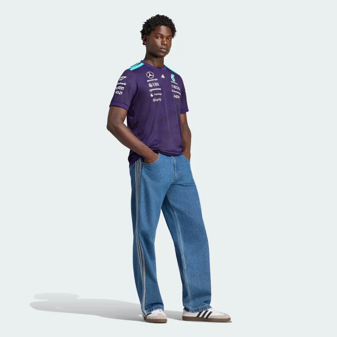 Adidas Performance AMG Petronas F1 Vanda Bloom Shirt - S - Paars